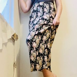 Express | Floral Maxi Skirt